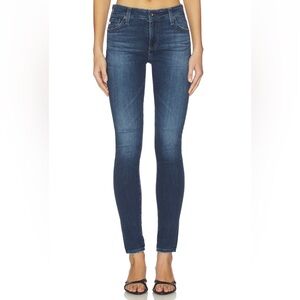 AG Skinny High Rise Ankle Farrah - Size 25R - Blue Denim